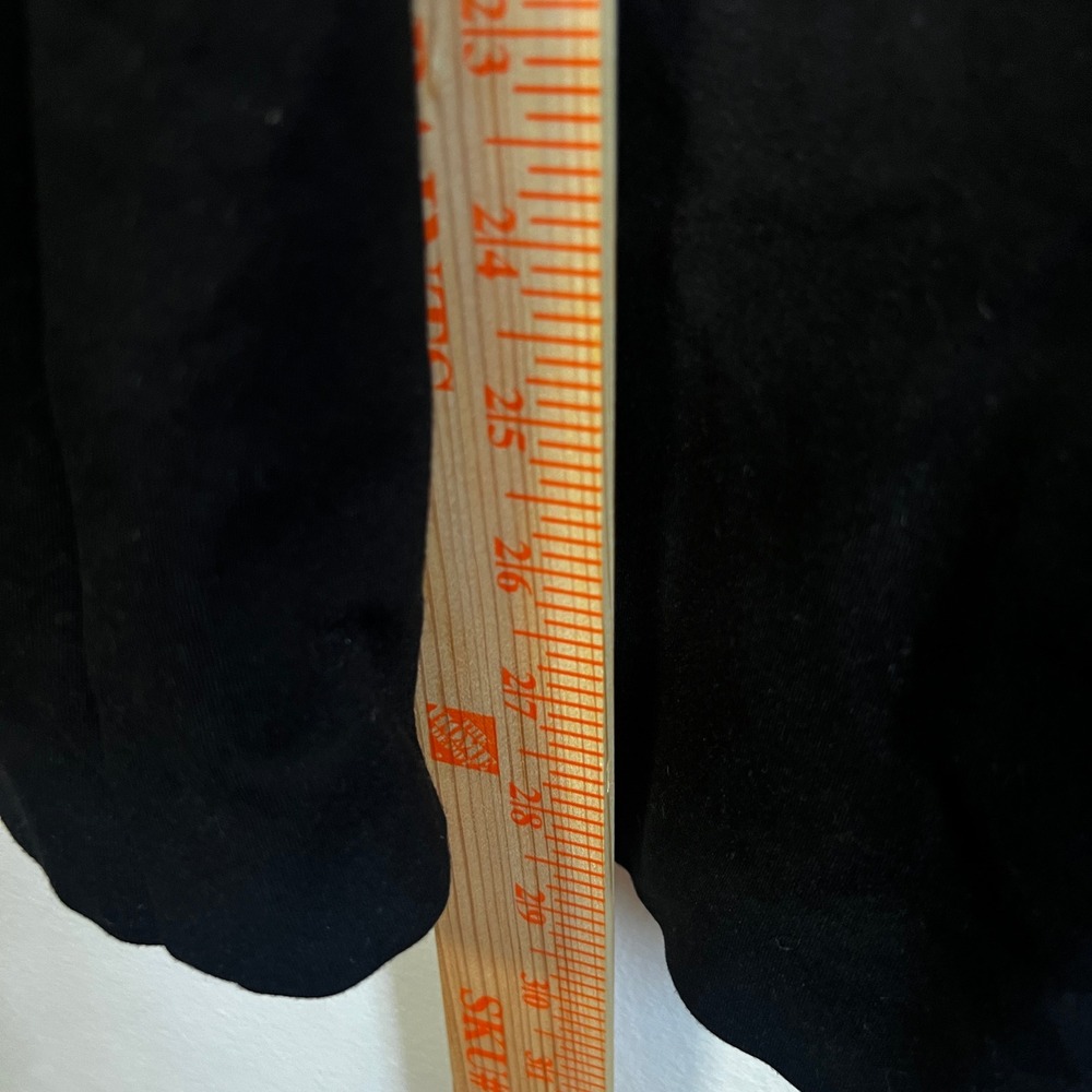 Torrid Pull On Pixie Flare Pants 1R Black Pockets Ponte Stretch - Picture 7 of 7